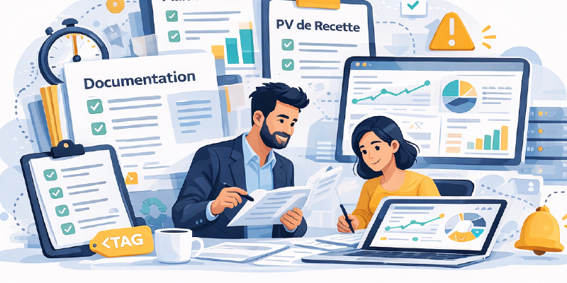 Une passation claire pour vos équipes